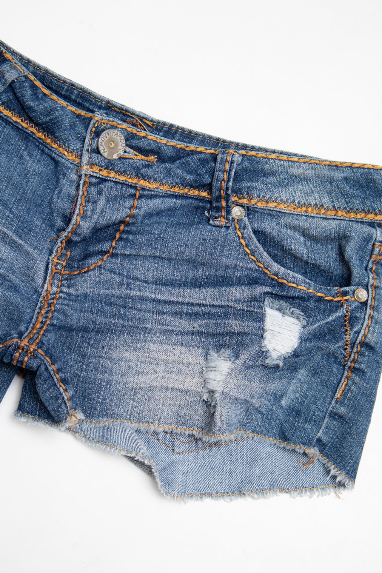 #107 Almost Famous Shorts Blue | c. 204 | Size 8