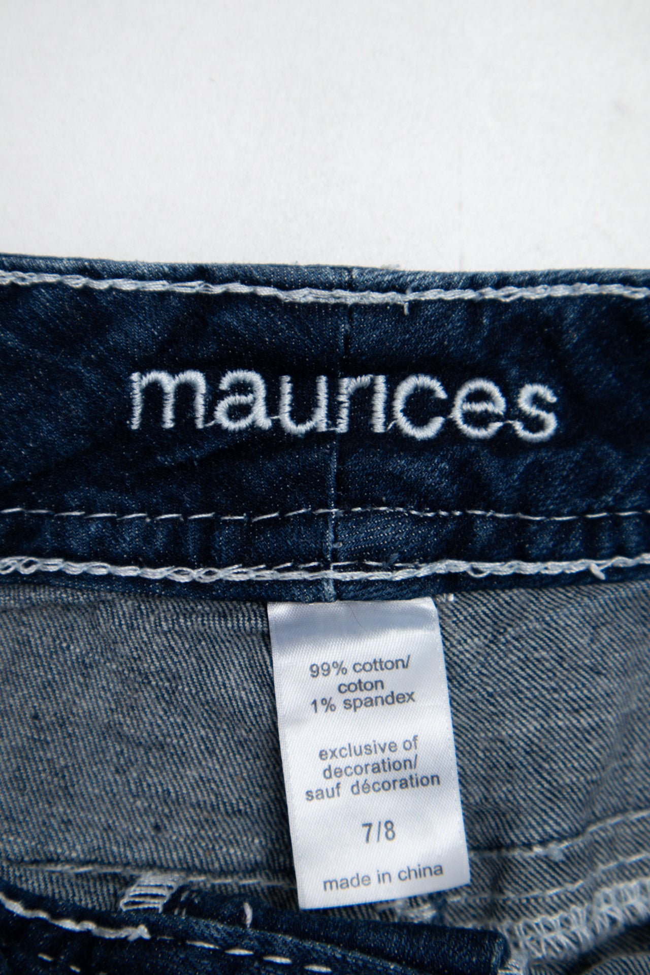 #151 Maurices Denim Shorts Blue | c. 198 | Size 8