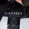 #186 Cachet Dress Black | c. 205 | Size 8