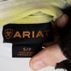 #060 Ariat Long Sleeve Yellow | c. 209 | Size 8