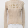 #053 Dkny Jeans T-shirt Beige | c. 203 | Size 8