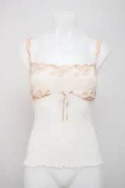 #003 Gilligan & O'malley Intimates Cami White | c. 212 | Size 8/10