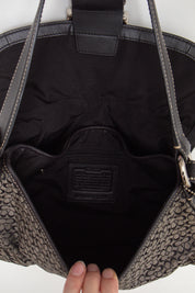 #157 Coach Shoulder Bag Black | c. 187 | Size