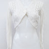 #107 Betsey Johnson Camisole Top White | c. 207 | Size 6