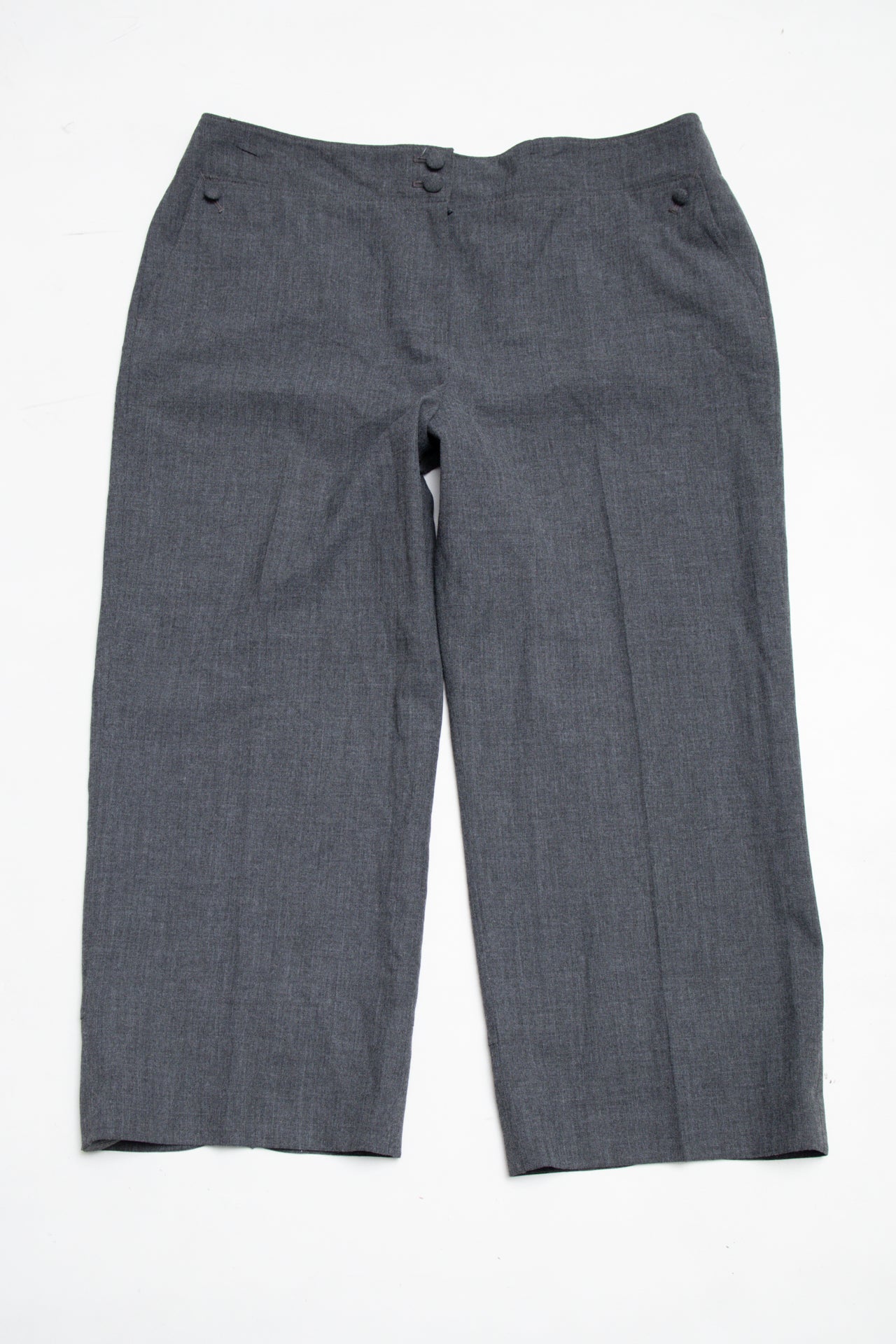 #148 Ann Taylor Capris Gray | c. 212 | Size 10/12 (refer to measurements)