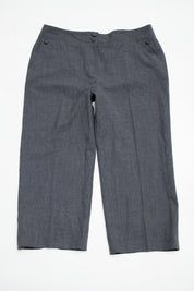#148 Ann Taylor Capris Gray | c. 212 | Size 10/12 (refer to measurements)