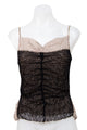 #123 Bisou Bisou By Michele Bohbot Cami Top Black | c. 206 | Size 8