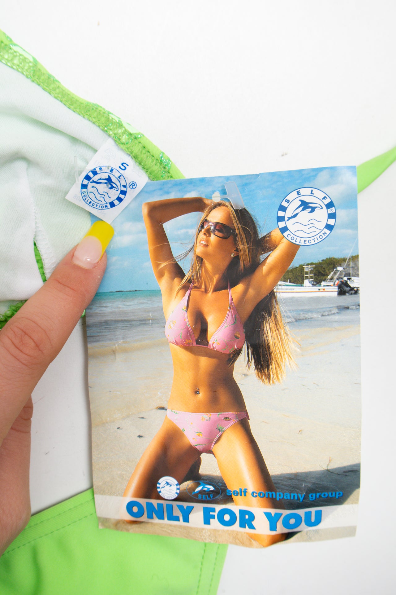 #016 Self Collection Deadstock Bikini Green | c. 213 | Size 8