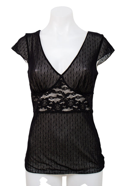 #145 White House Black Market Camisole Top Black | c. 206 | Size 6