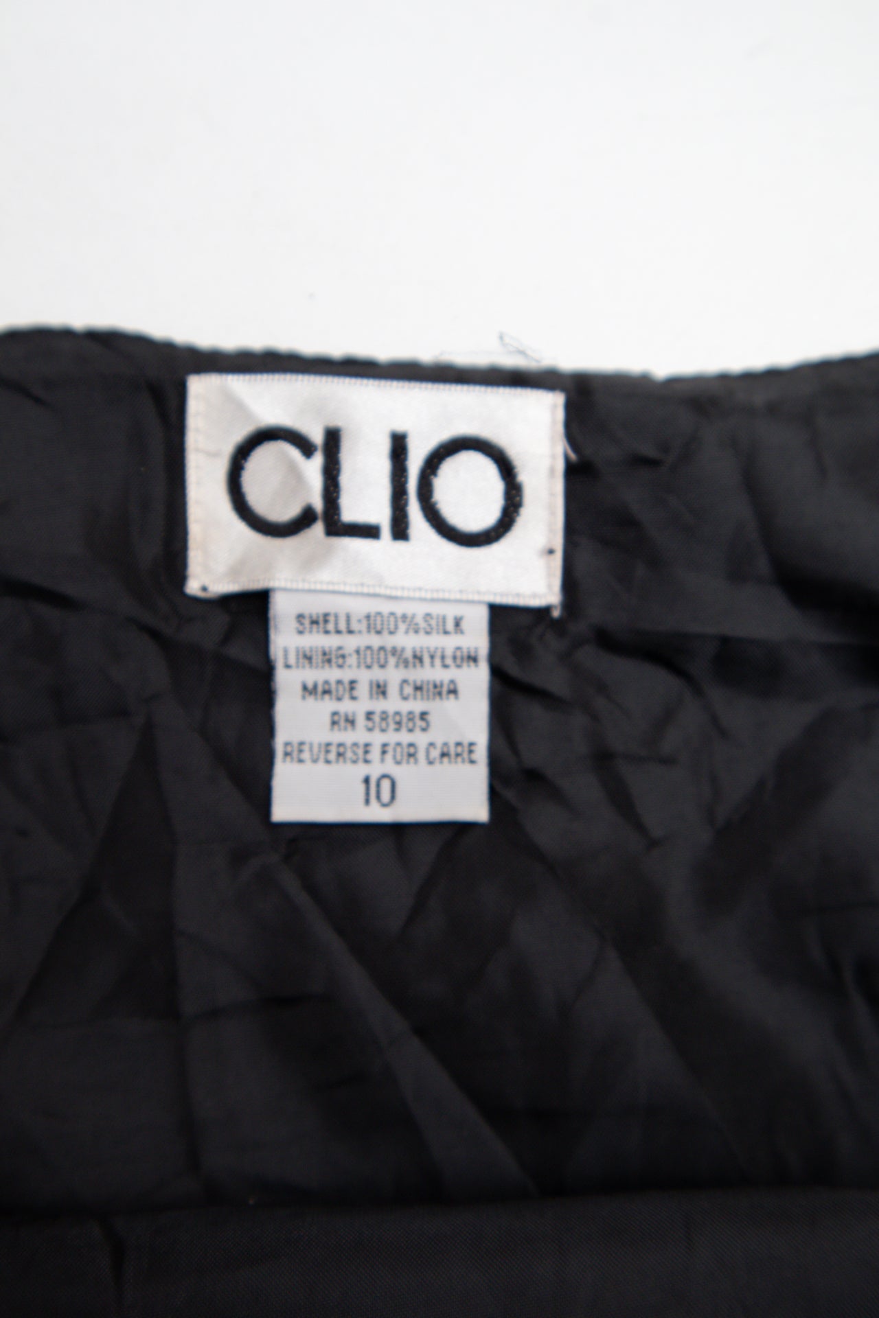 #190 Clio Mini Skirt Black | c. 207 | Size 10