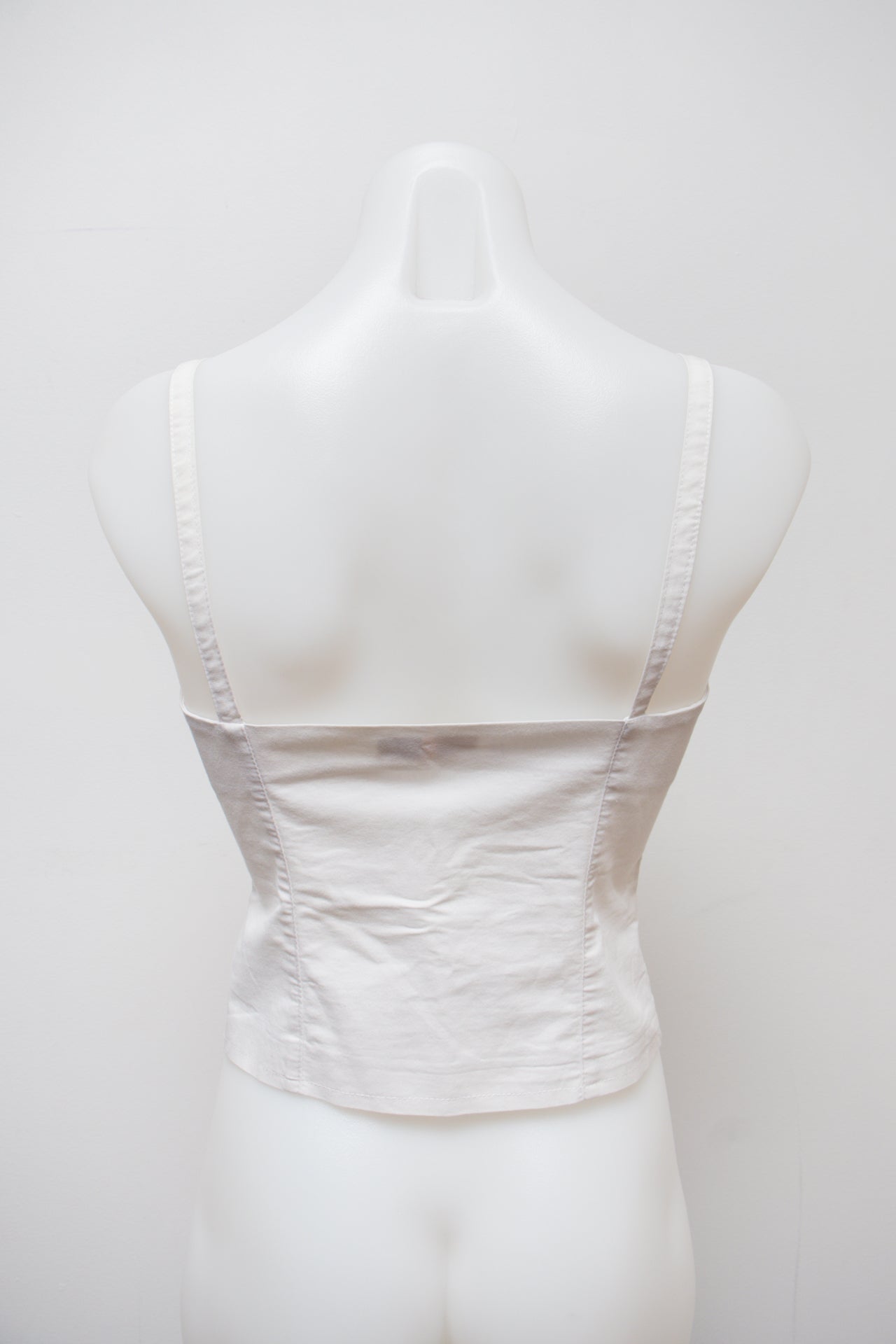 #46 Ennenki Beat Cami Top White | c. 190 | Size 8