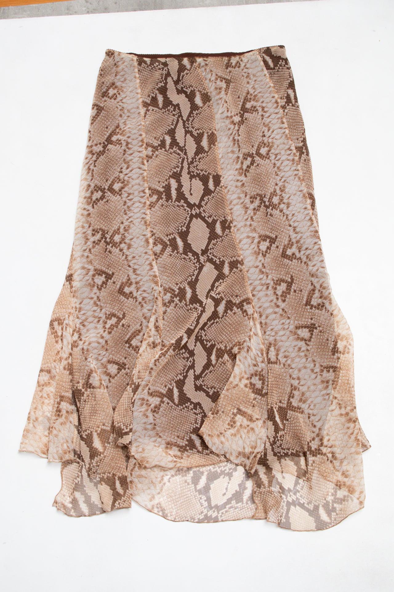 #157 Casual Corner Skirt Brown | c. 202 | Size 8