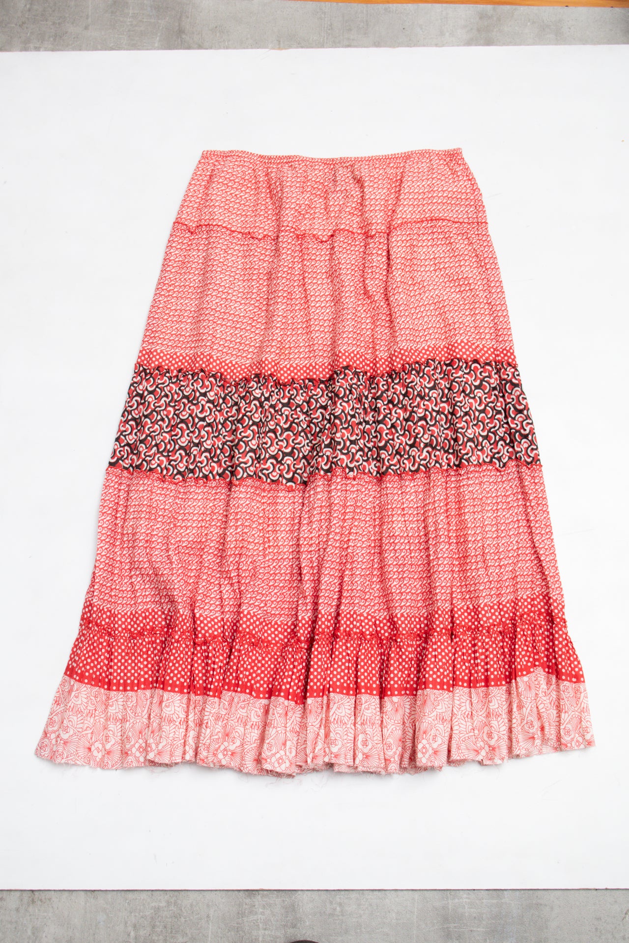 #121 Style & Co. Skirt Red | c. 200 | Size 10
