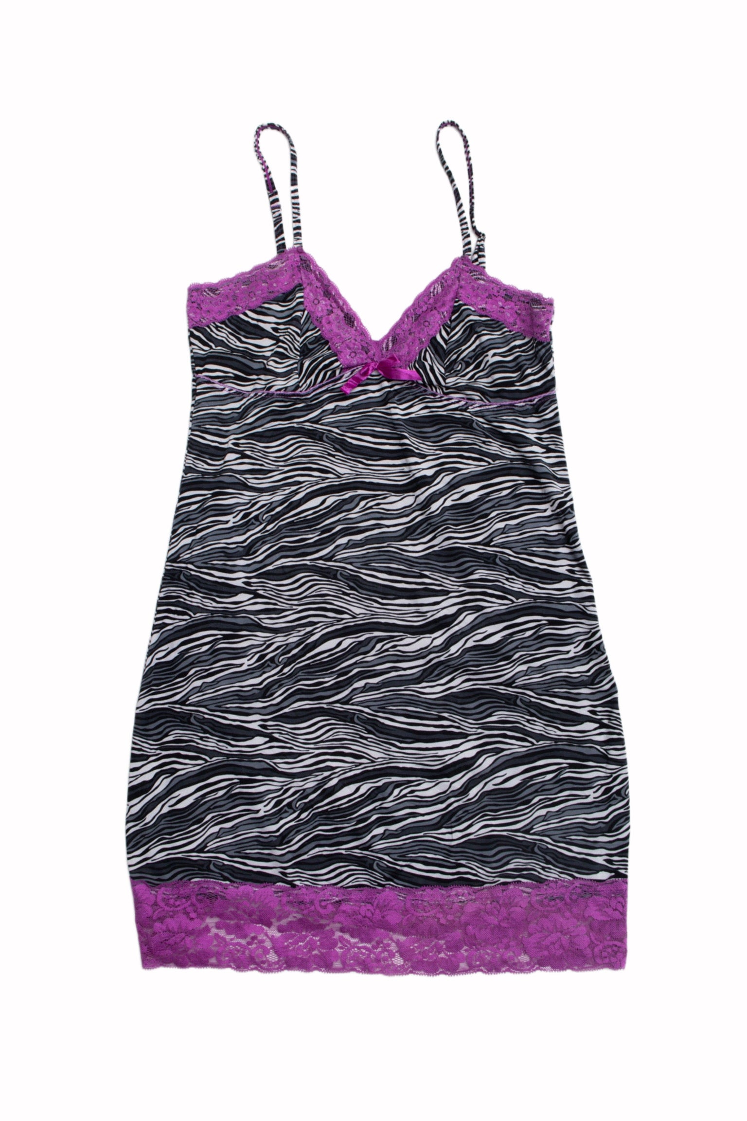 #25 XOXO Zebra Print Slip  | Mob Wife | Size 10