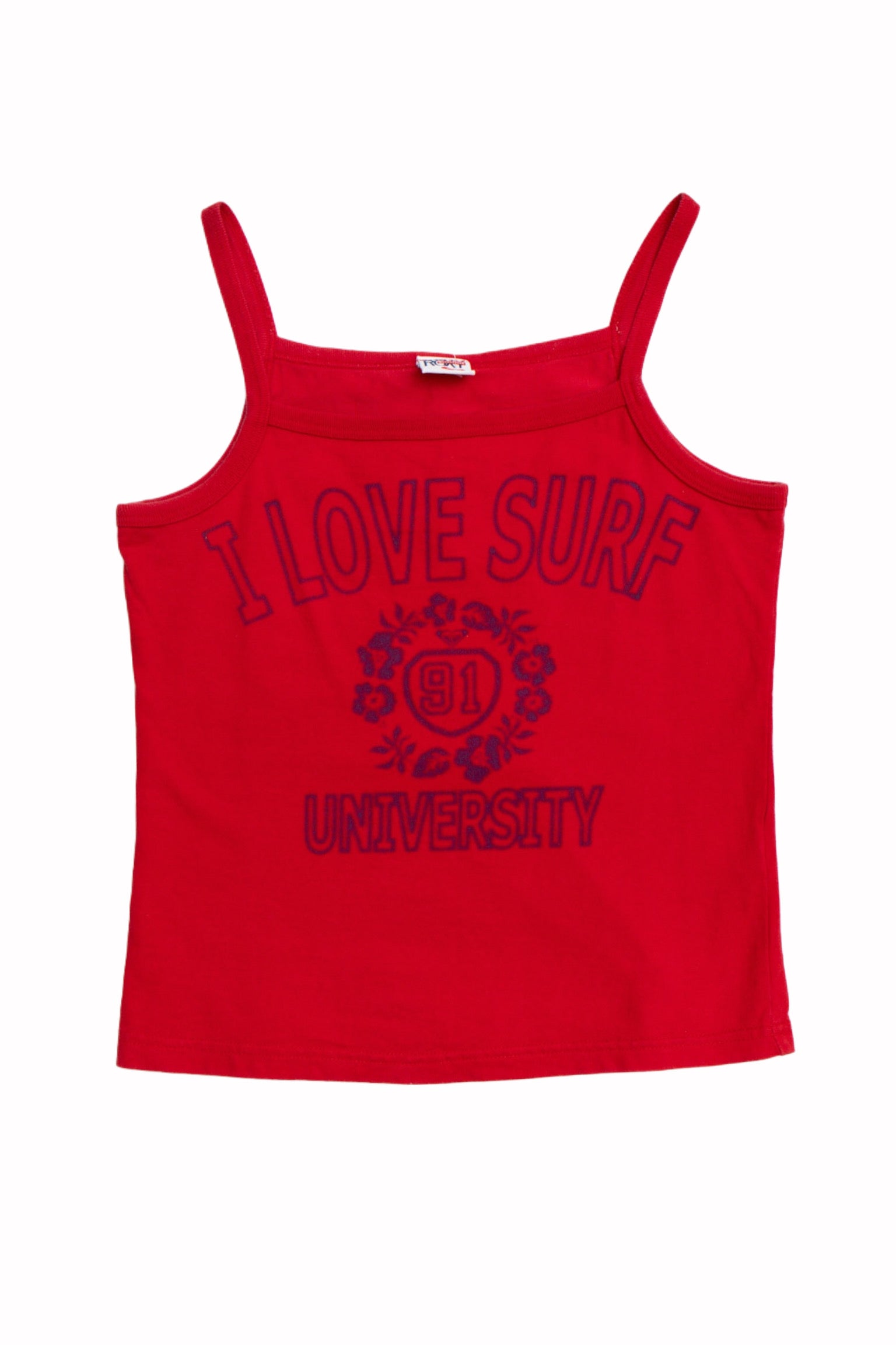 #59 Roxy Red Tank | Shes The Man | Size 10