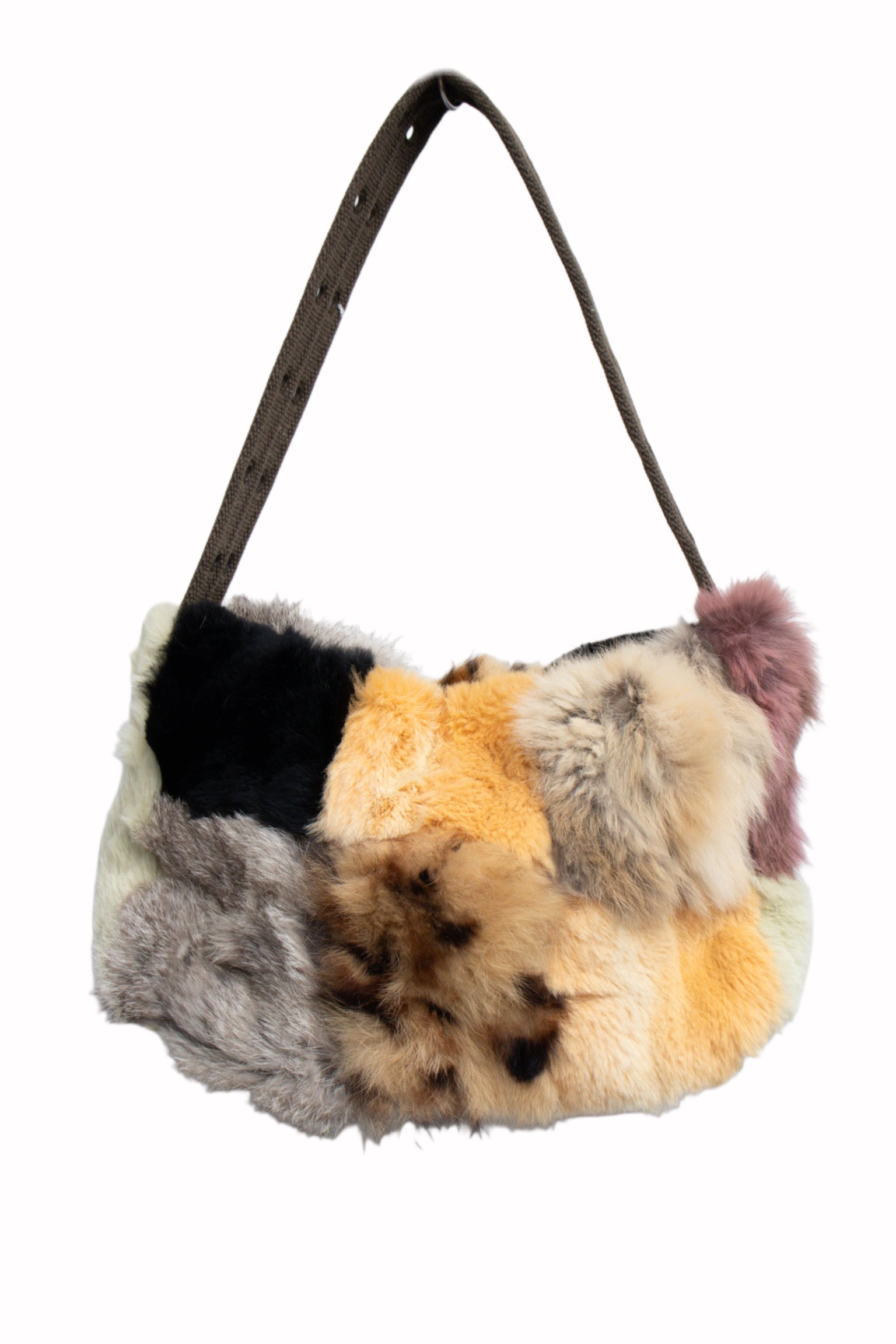 #70 Fur Jacket Meltdown Bag | Preloved Originals