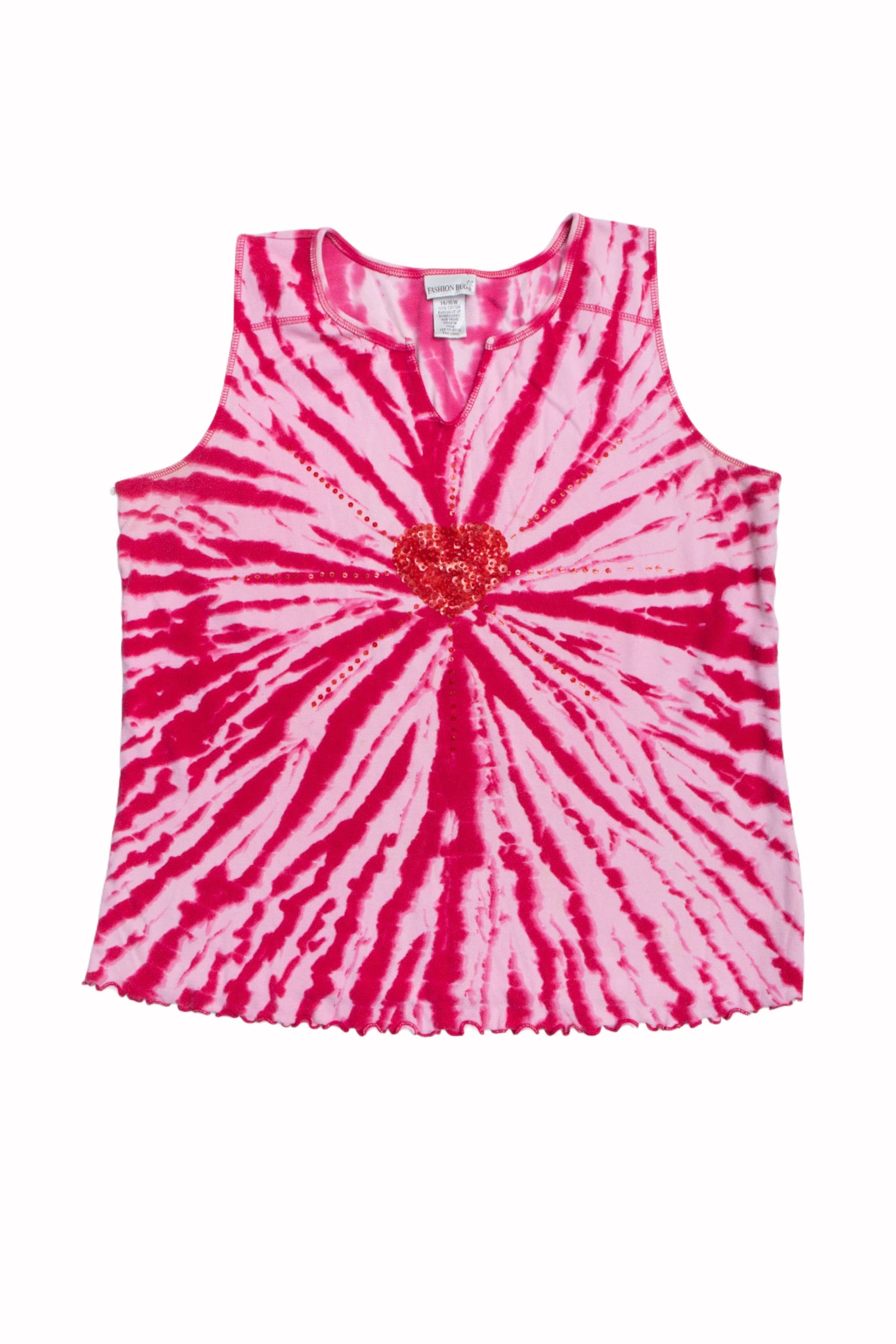 #44 Fashion Bug Heart Tank | Short n Sweet | Size 18