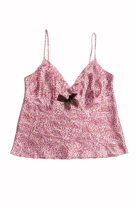 #13 Pink Animal Print Cami | Mob Wife | Size 10