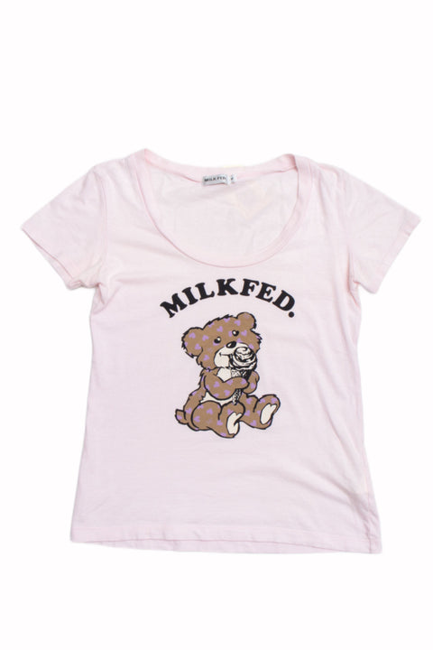 #74 Milk fed Bear Tee | Baby Tees & Gowns | Size 10/12