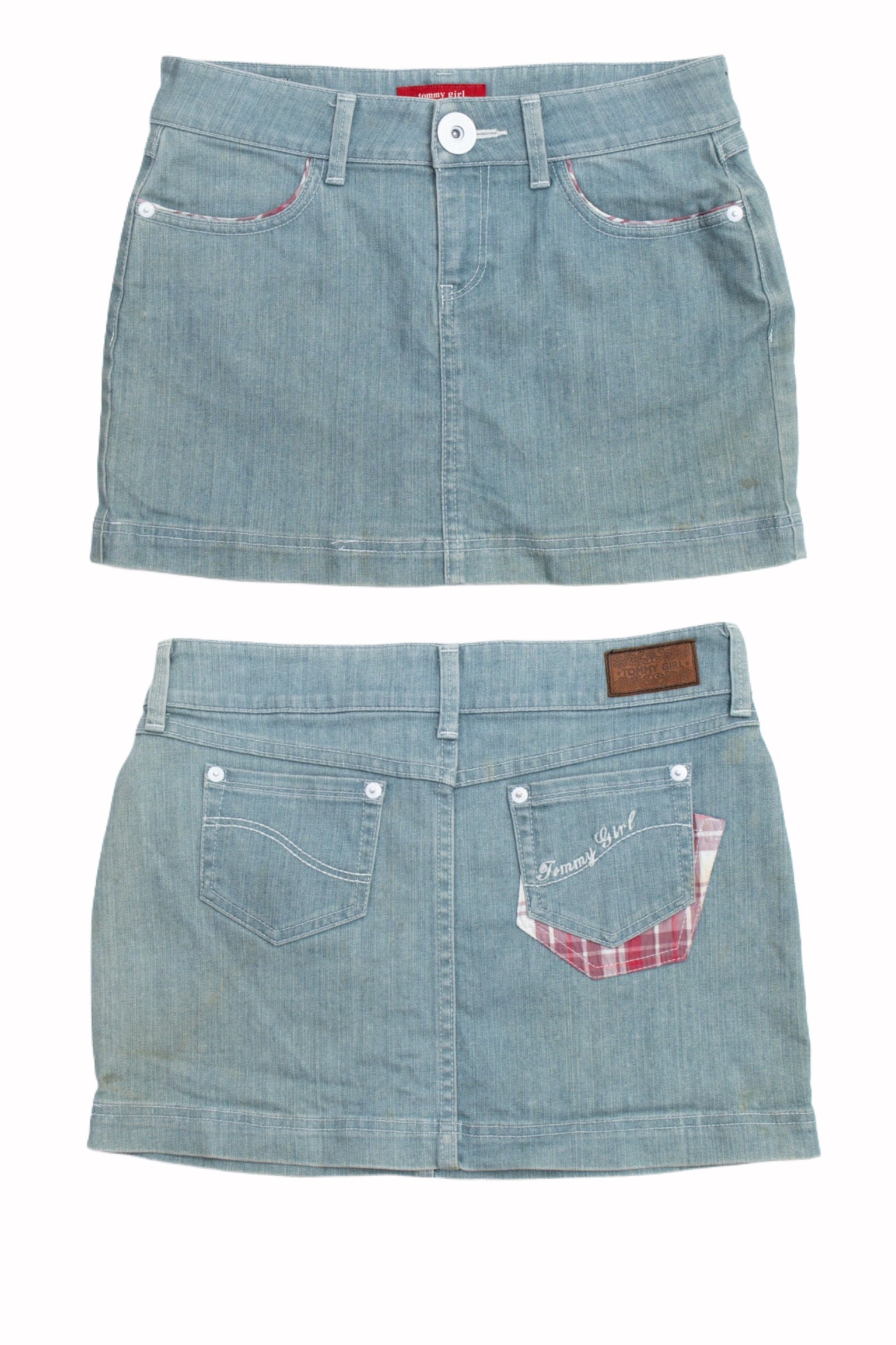 #65 Tommy Girl Denim Mini | Garden Brat | Size 10