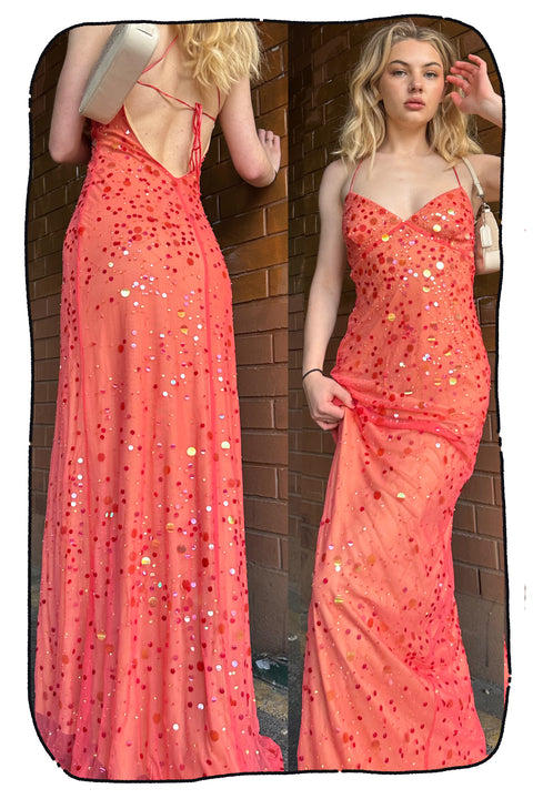 #03Maxazria Sequin Gown | Baby Tees & Gowns | Size 8/10
