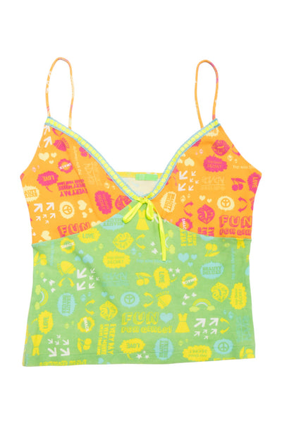 The Hip Site Cami Top Green | c. 168 | Size 8