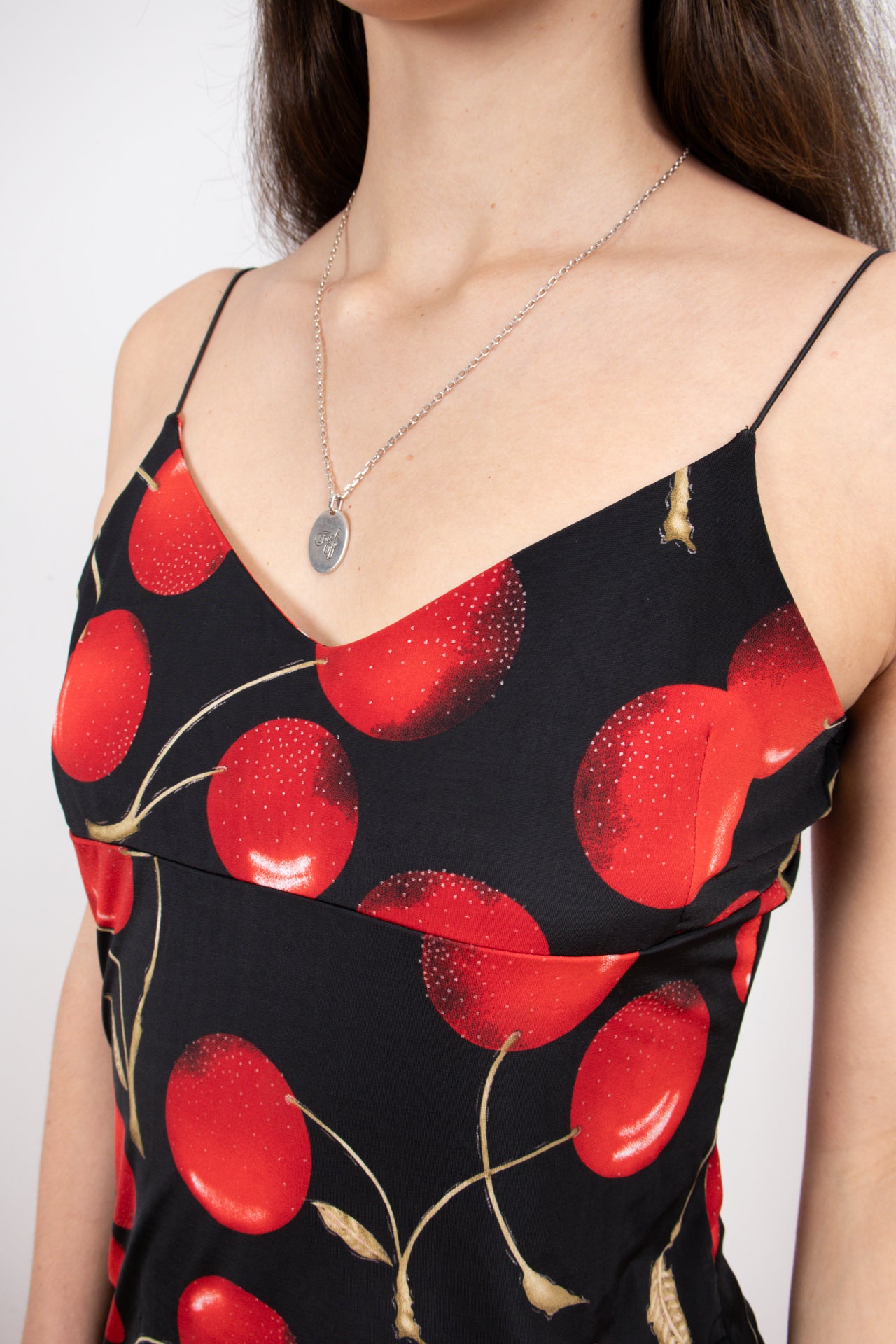 #01 Orsay cherry mini dress | c. 160 | size 8