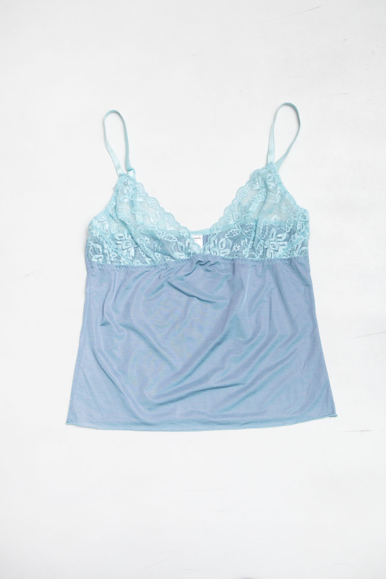 #16 Blue mesh lace cami | Size 10