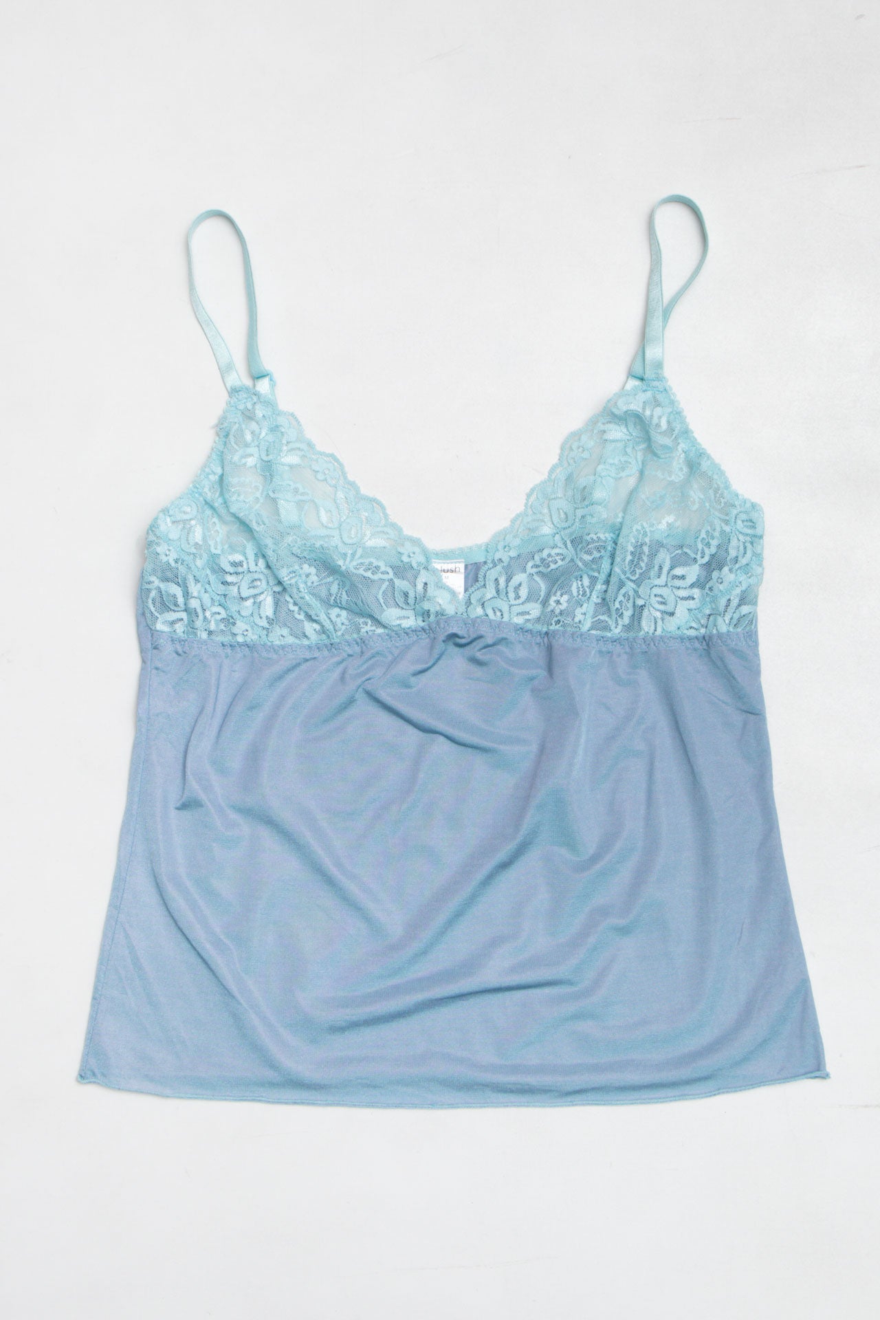 #16 Blue mesh lace cami | Size 10