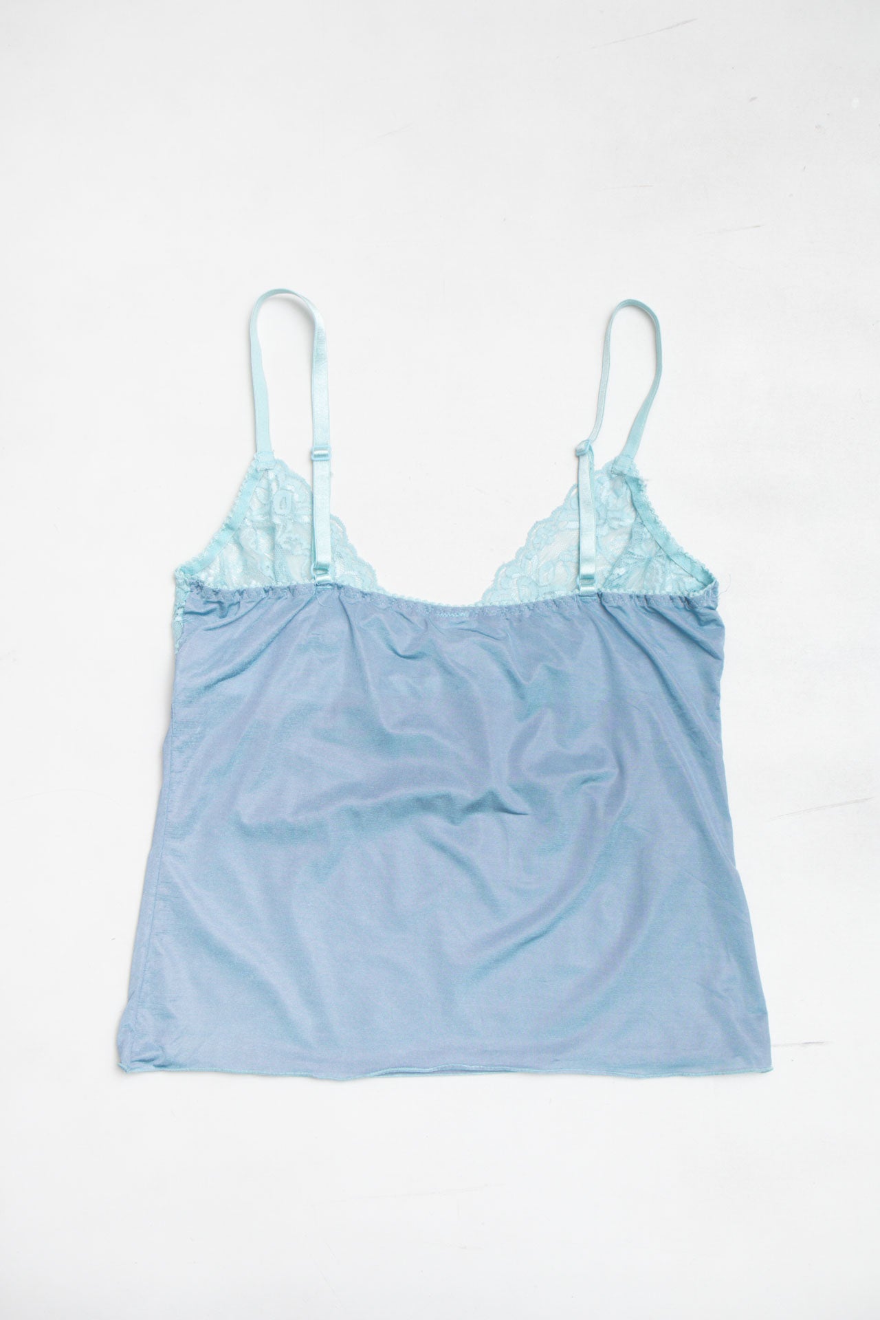 #16 Blue mesh lace cami | Size 10