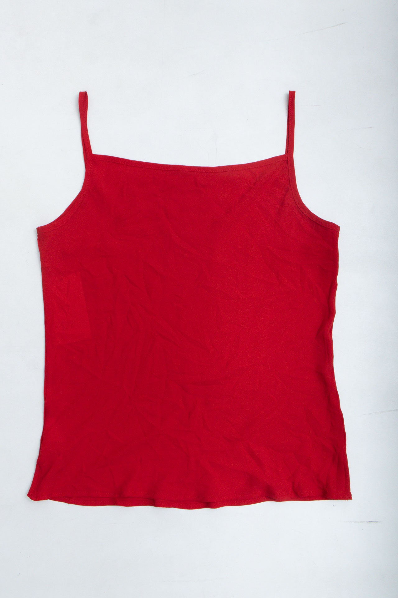 #17 Red Silky Tank | High School Musical | Size 10