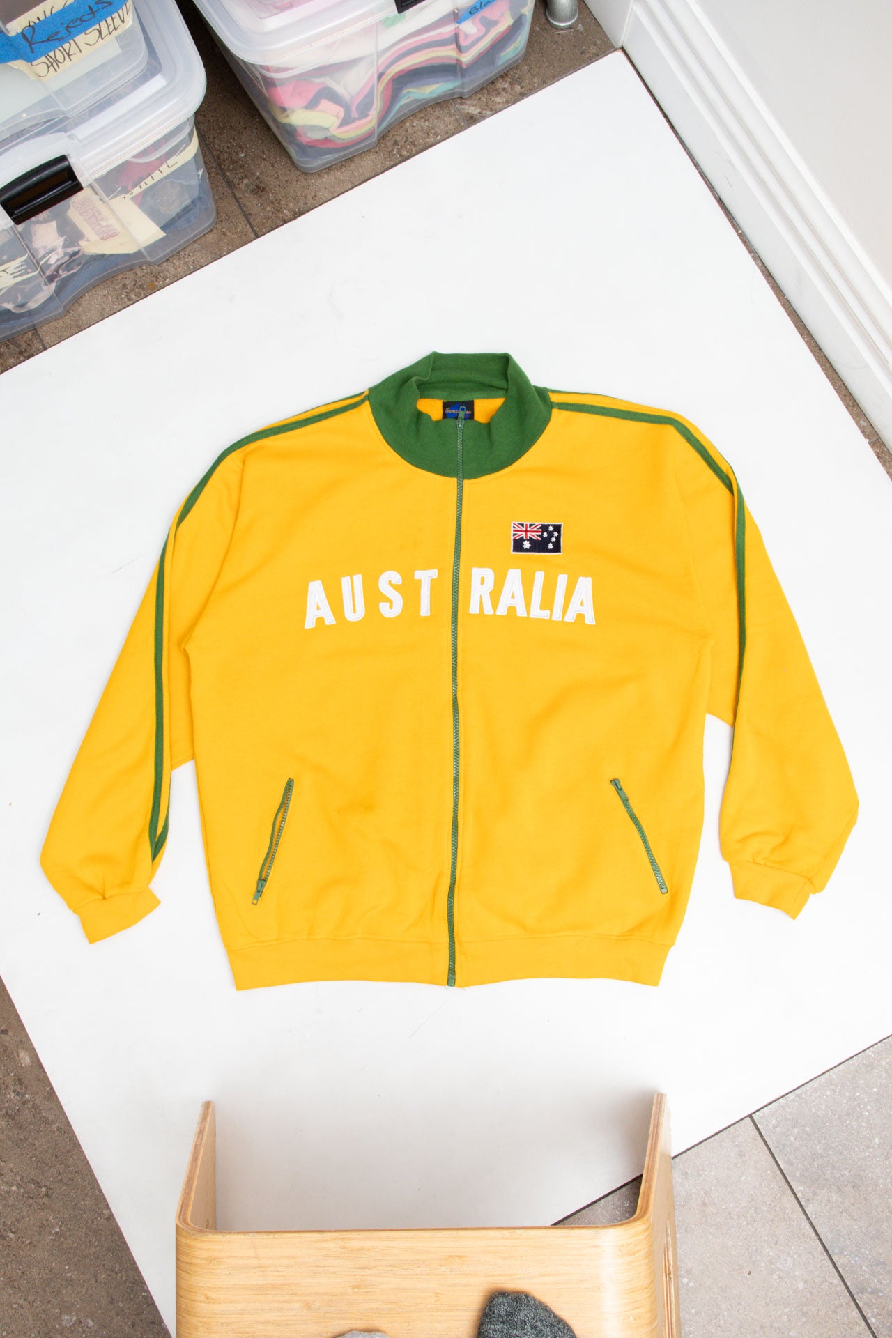 #09 Australia Yellow Jersey | Sporty | Size 14