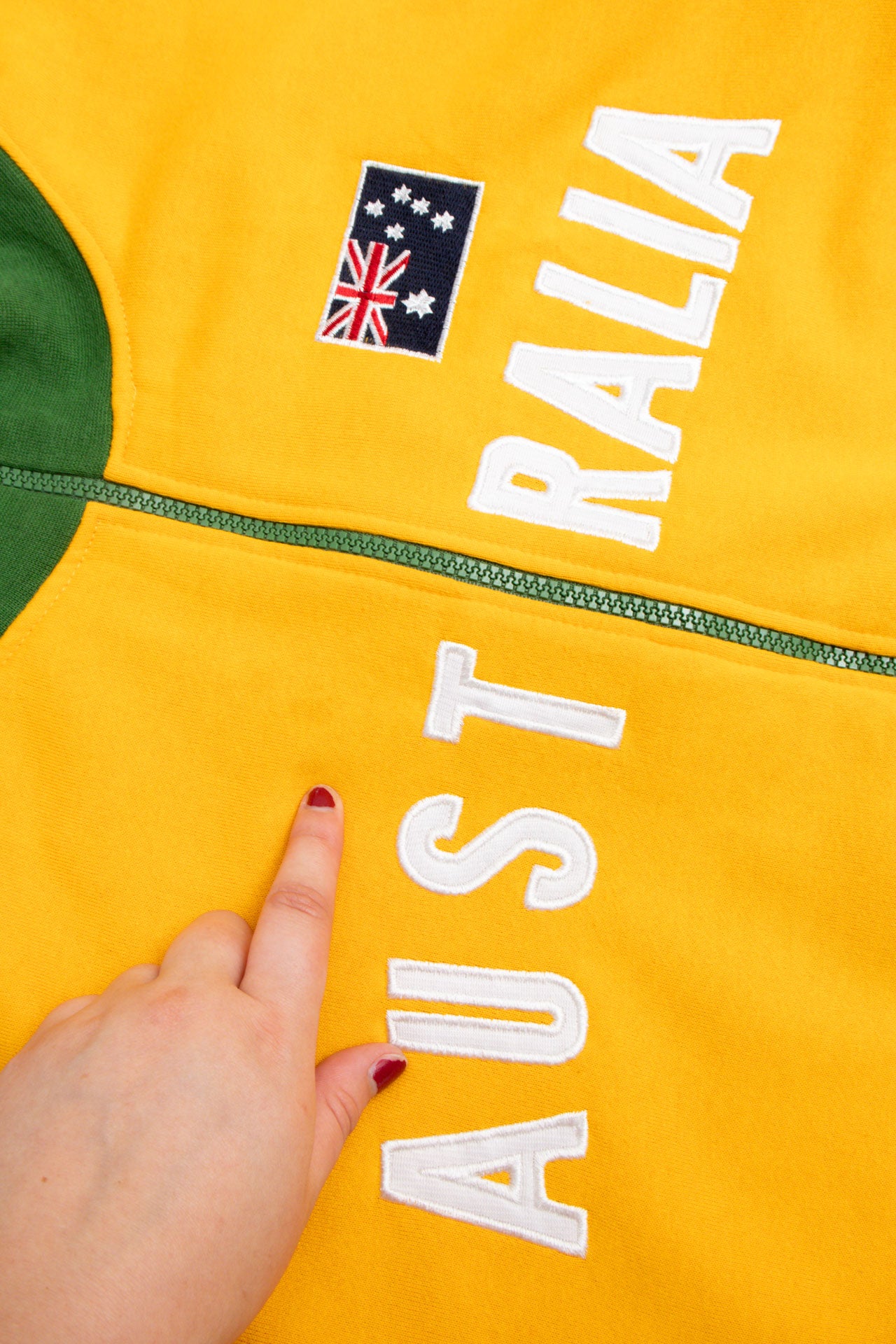 #09 Australia Yellow Jersey | Sporty | Size 14