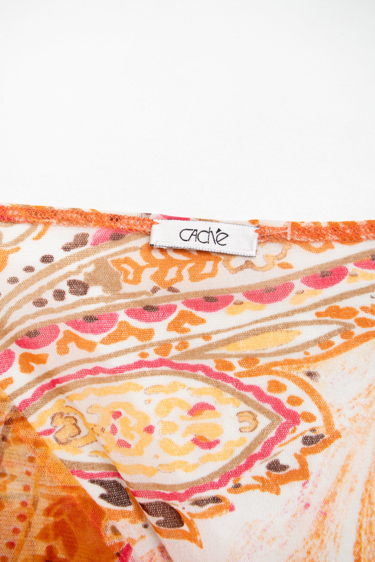 #95 Caché paisley asym top | c. 153 | size 12