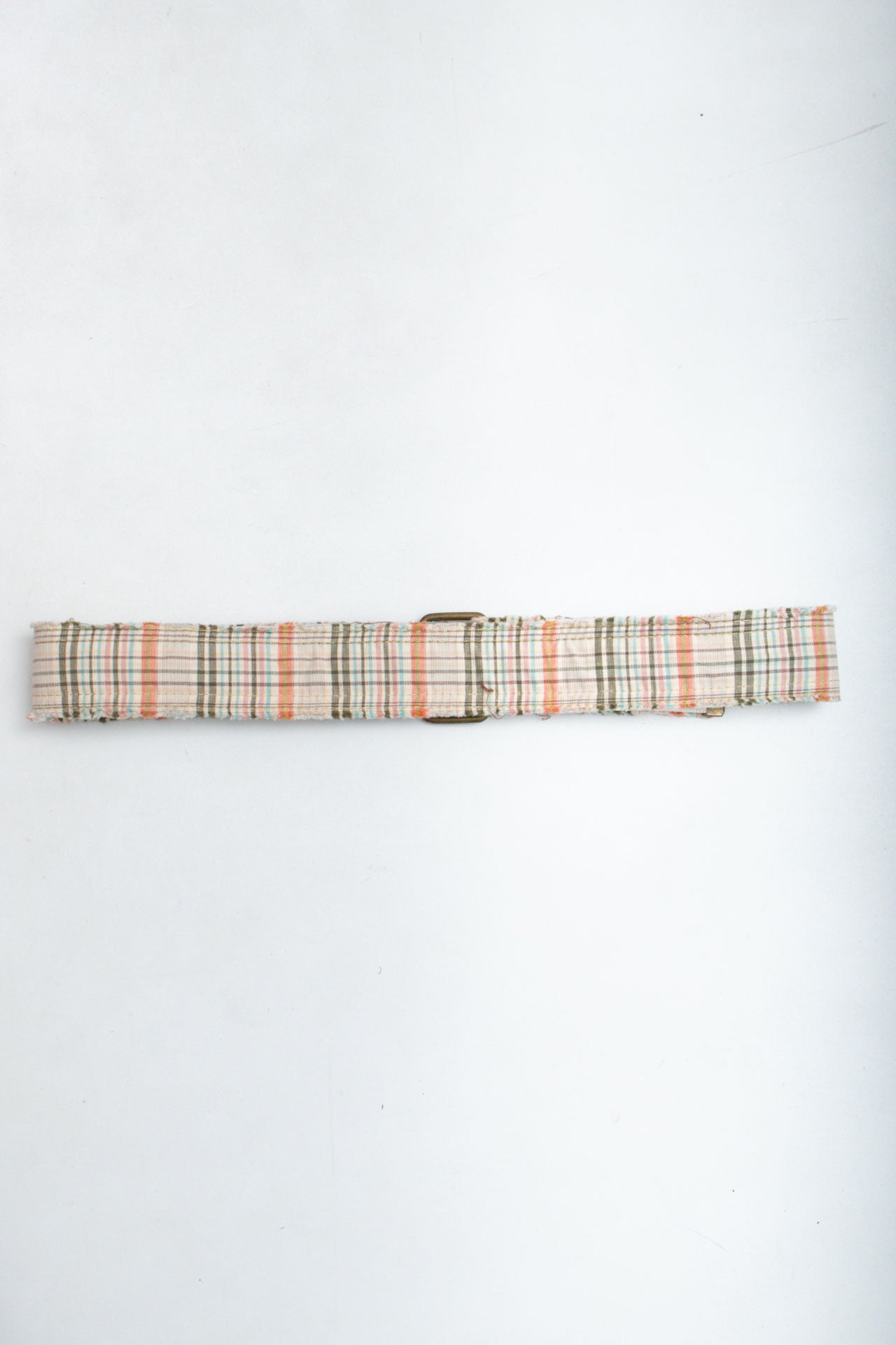 #65 Light Cotton Plaid Belt | High School Musical