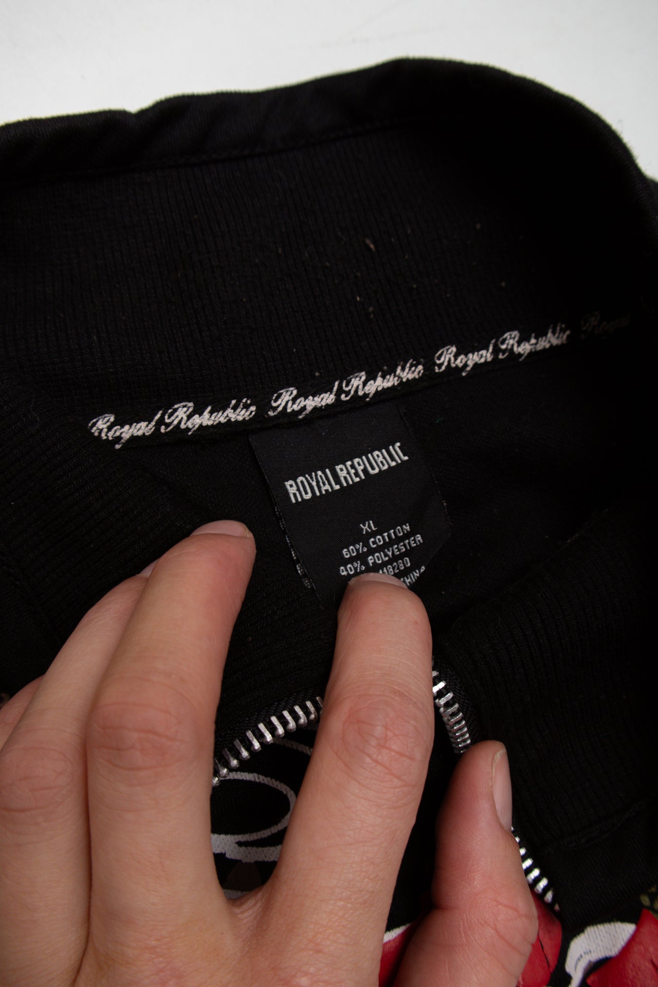 #136 Royal republic graphic print hoodie | c. 153 | Size 16