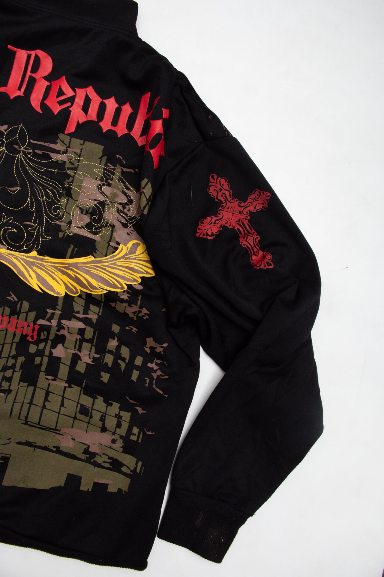 #136 Royal republic graphic print hoodie | c. 153 | Size 16