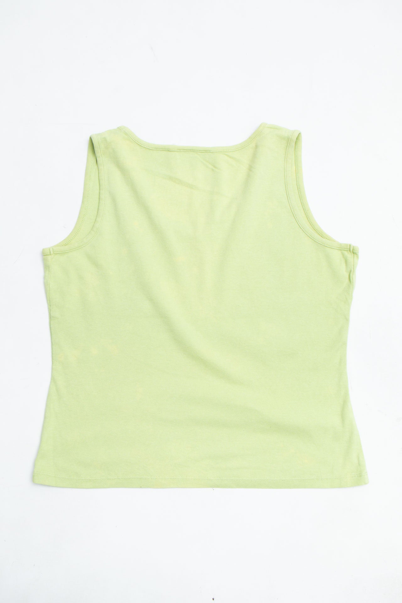 #55 Green Beaded Tank | Safari | Size 12/14