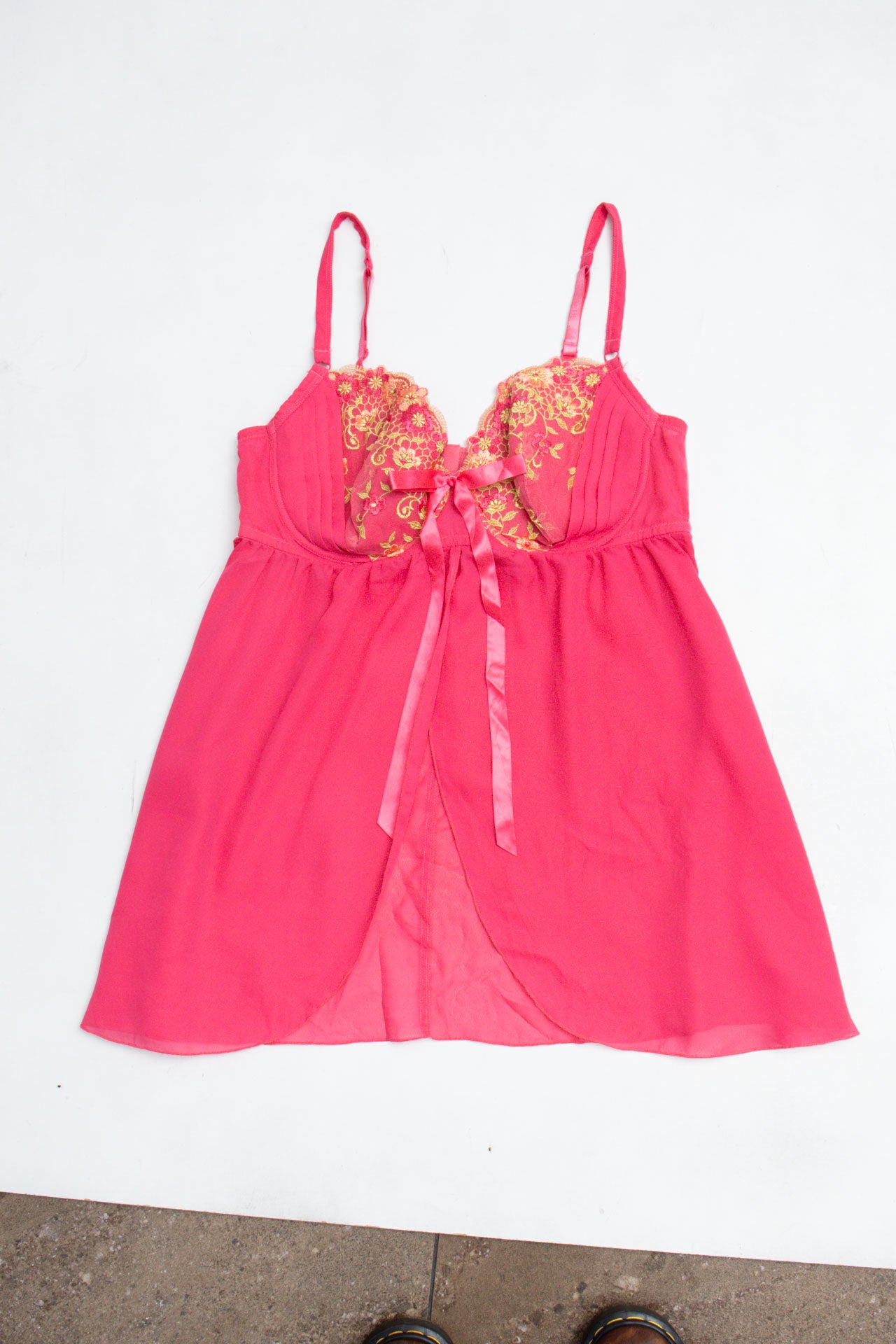 #63 Cacique Pink Floral Cami | Y2K Icons | Size 12