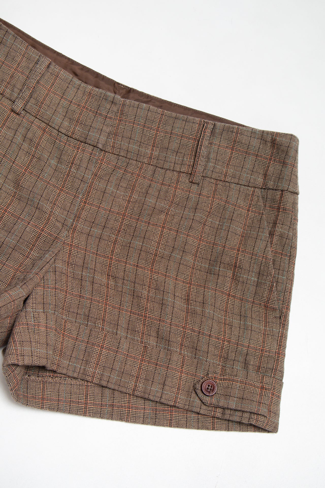 #24 NAFNAFNAFNAF plaid mini shorts | c. 160 | size 8