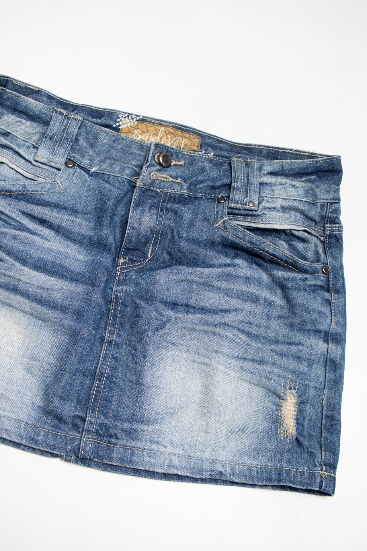 #35 Sub Level denim skirt | c. 160 | size 8