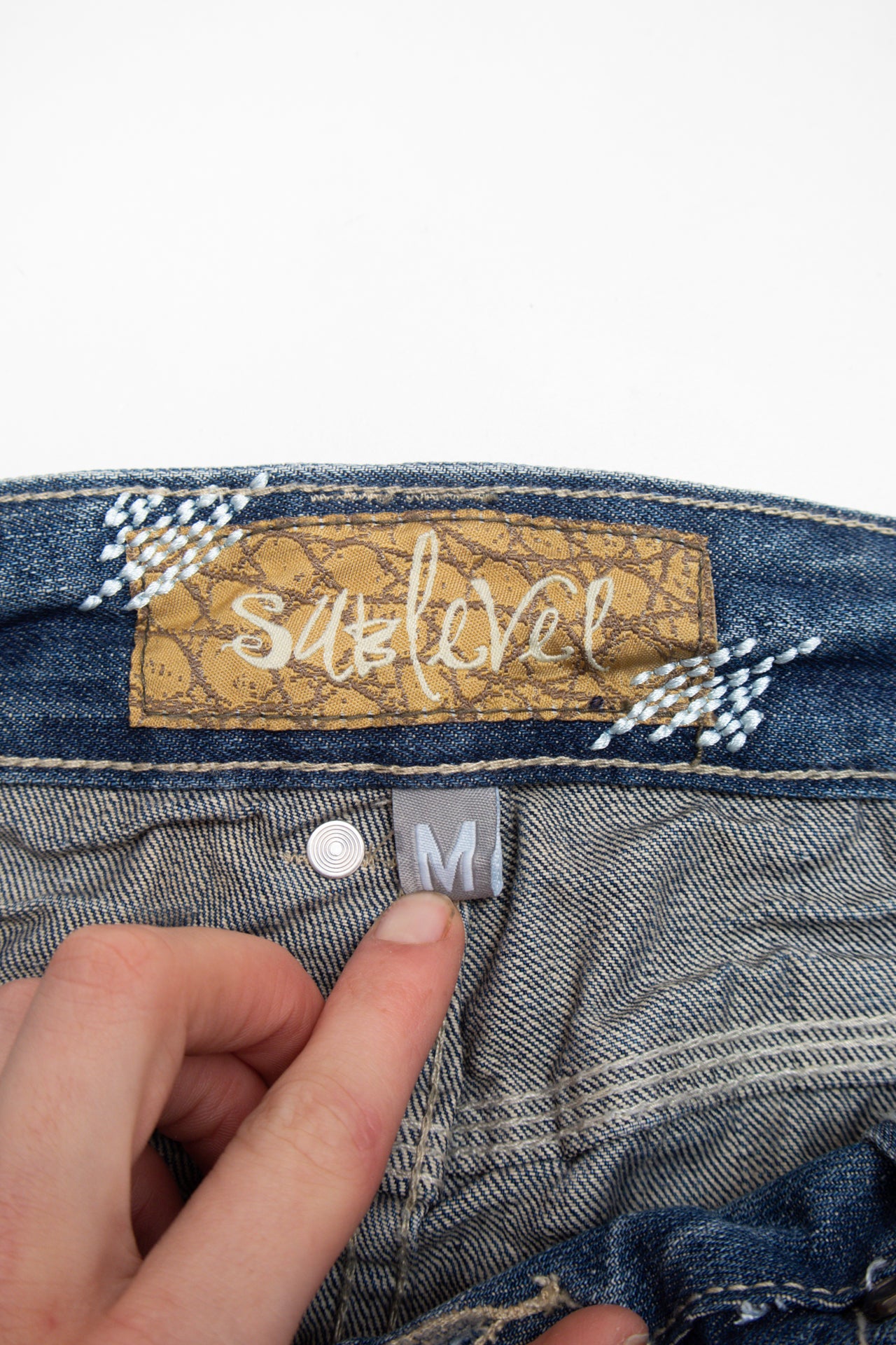 #35 Sub Level denim skirt | c. 160 | size 8