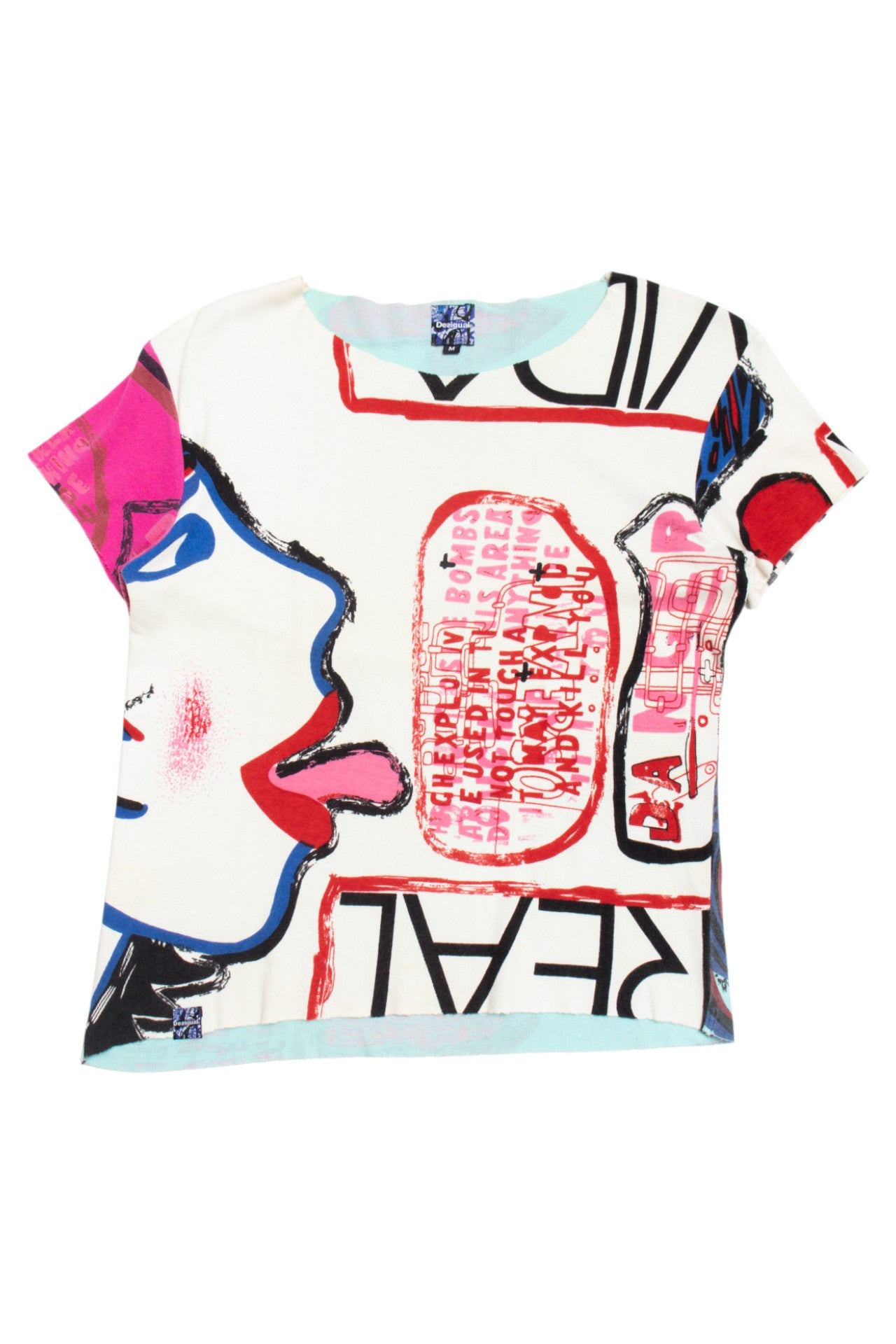 #40 Desigual graphic tee | c. 160 | size 10