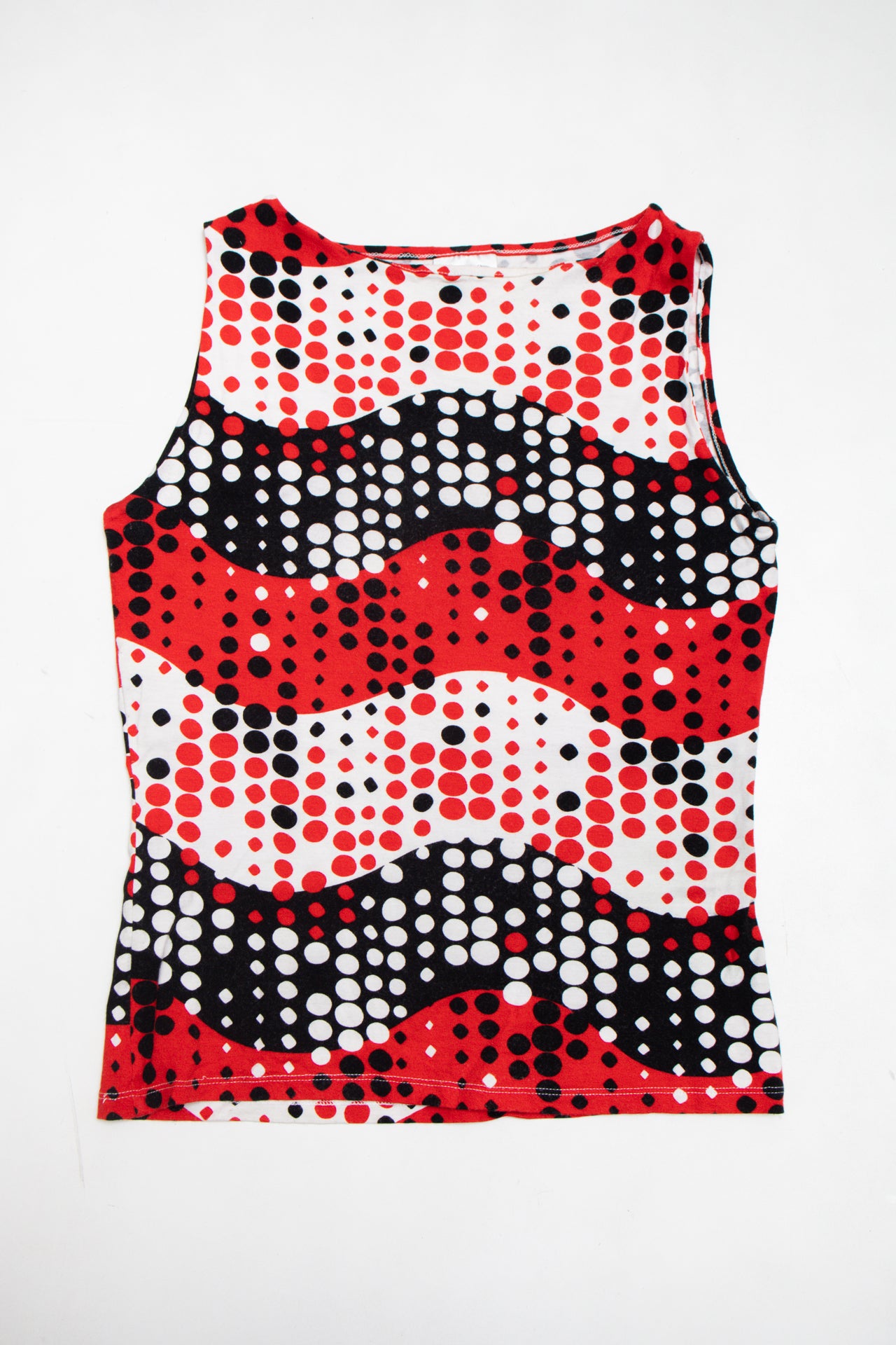 #56 Pimkie red/black polka dot tank | c. 160 | size 10