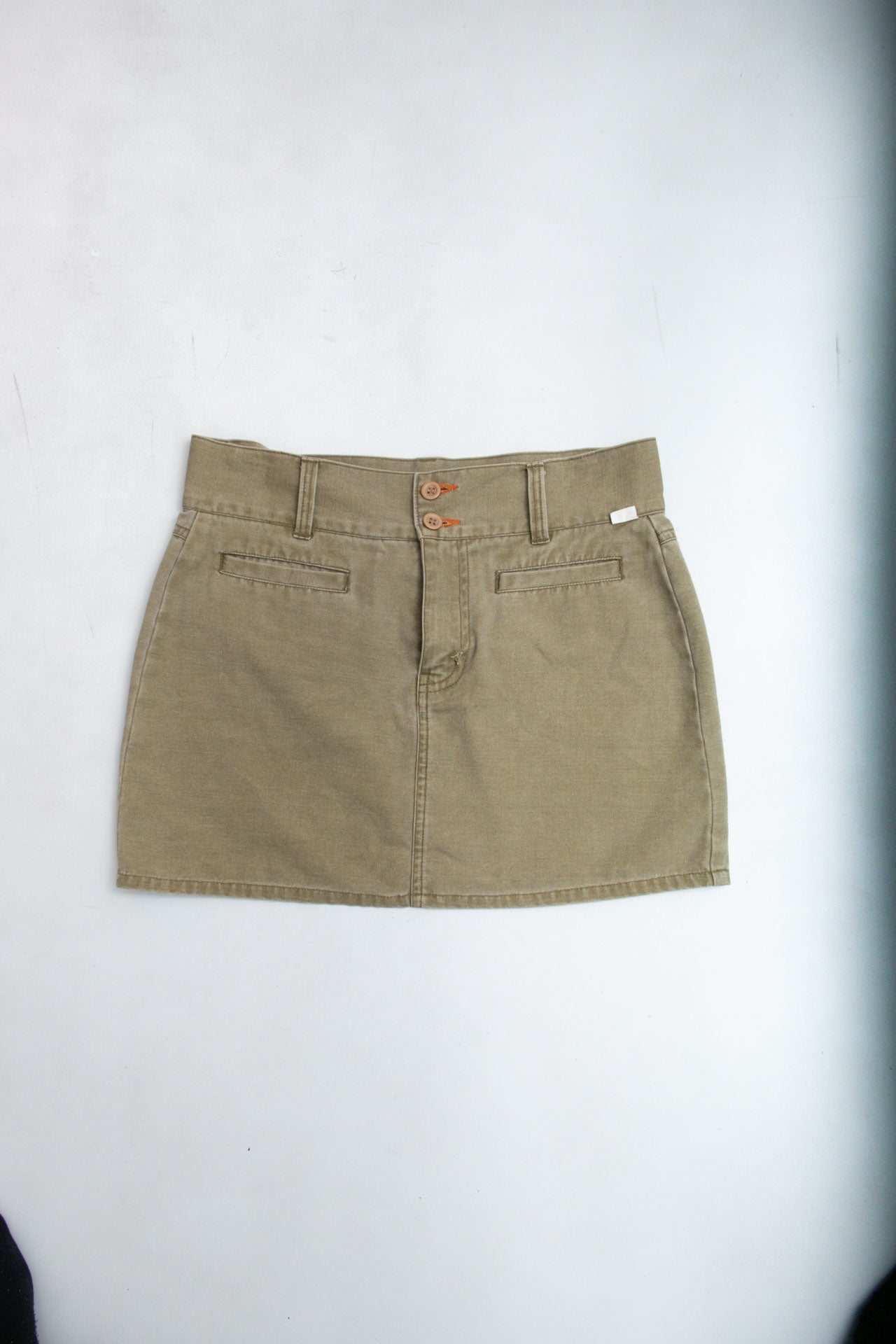 #61 Tan Denim Mini | Wild West | Size 8