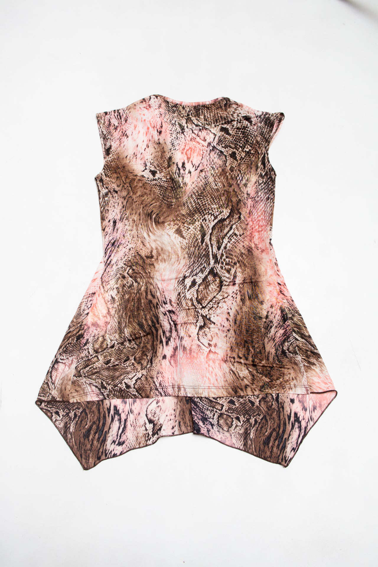 #66 U.S.A. Venus animal print embroidered beaded top | c. 160 | size 8