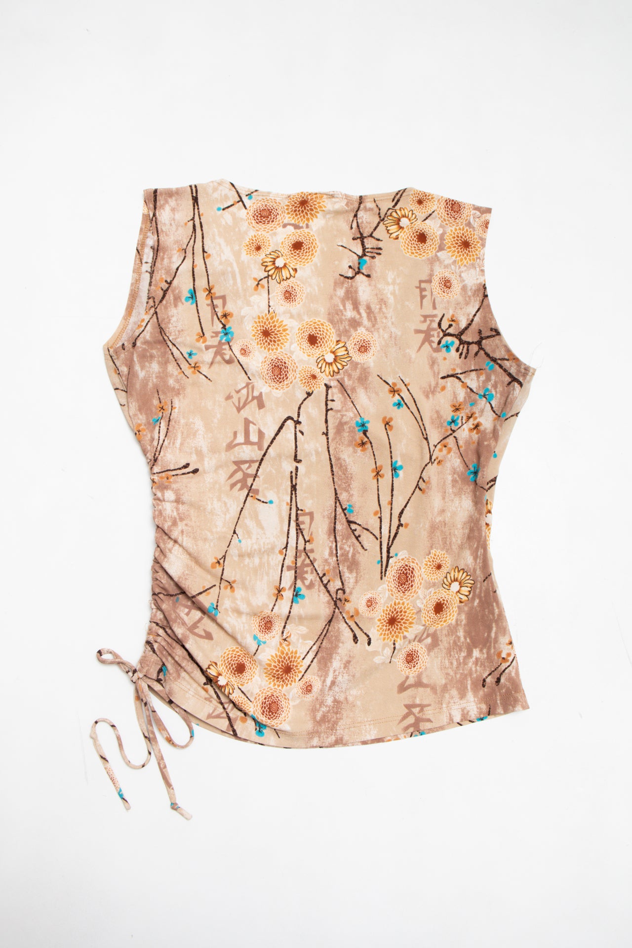 #67 Rave ruched floral top | c. 160 | size 10