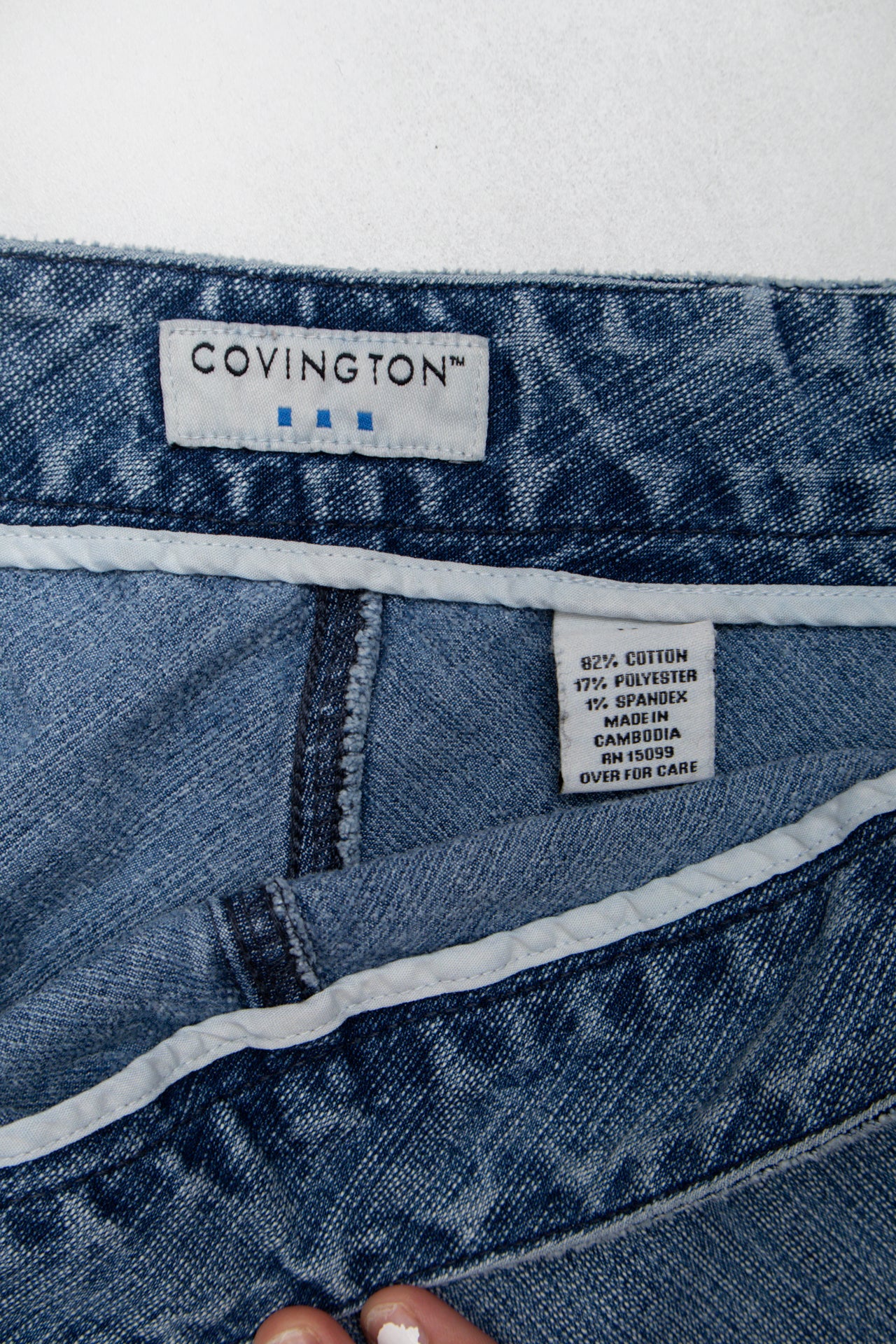 #98 Covington light-wash denim maxi | Size 16