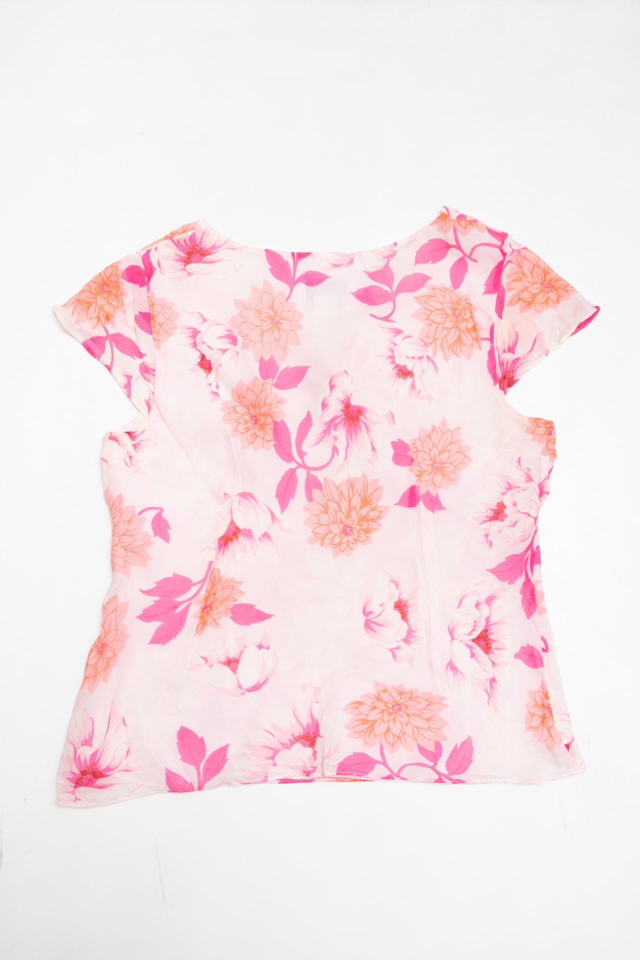 #76 Boo Makie pink floral top | c. 160 | size 10