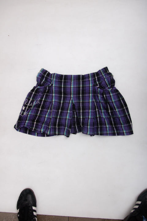 #59 Tommy Girl Mini Skirt | Rainbow | Size 10